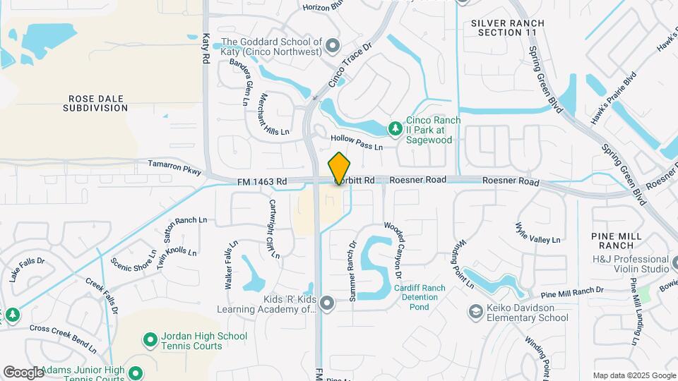 3402 Duplin Creek Dr Map and Location Details