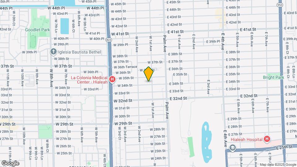 117 W 34th St Map and Location Details