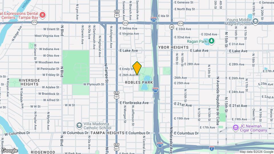 3308 N Avon Ave Map and Location Details