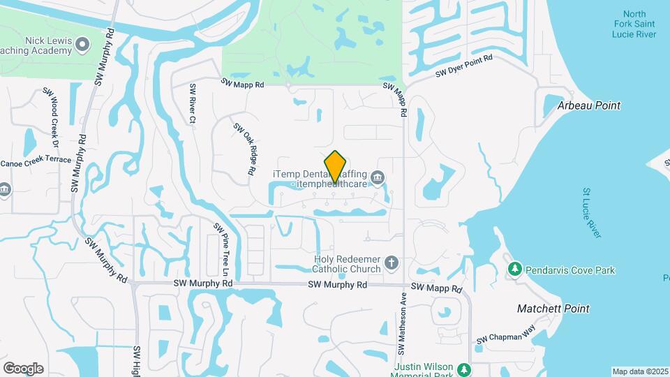 1123 SW Oak Hollow Ct Map and Location Details