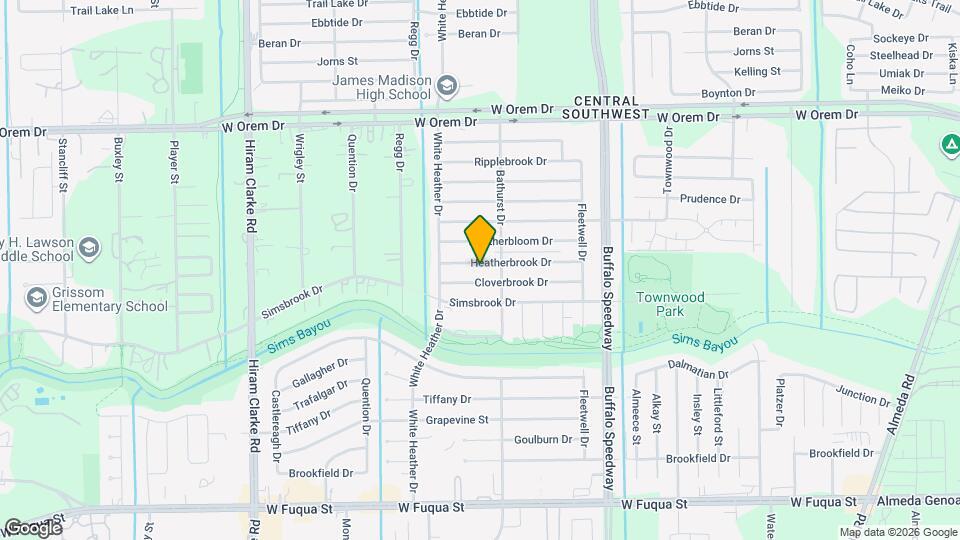 3919 Heatherbrook Dr Mapa y Detalles de la Ubicación