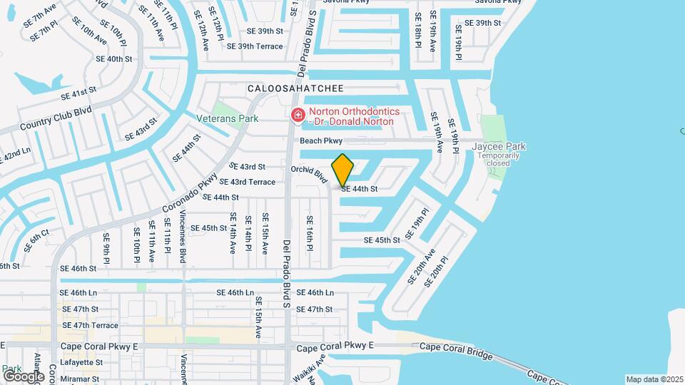 1708 SE 44th St Map and Location Details