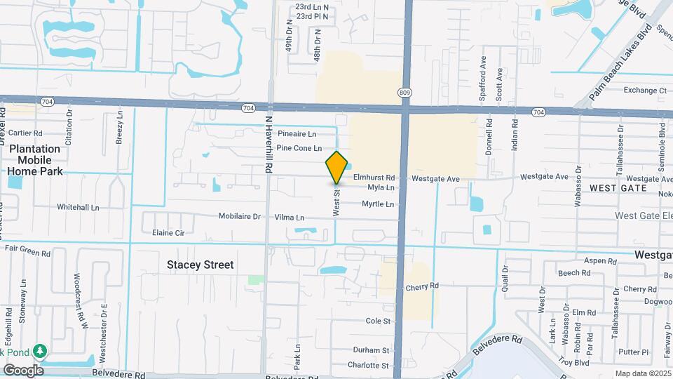 1810 West St Map and Location Details