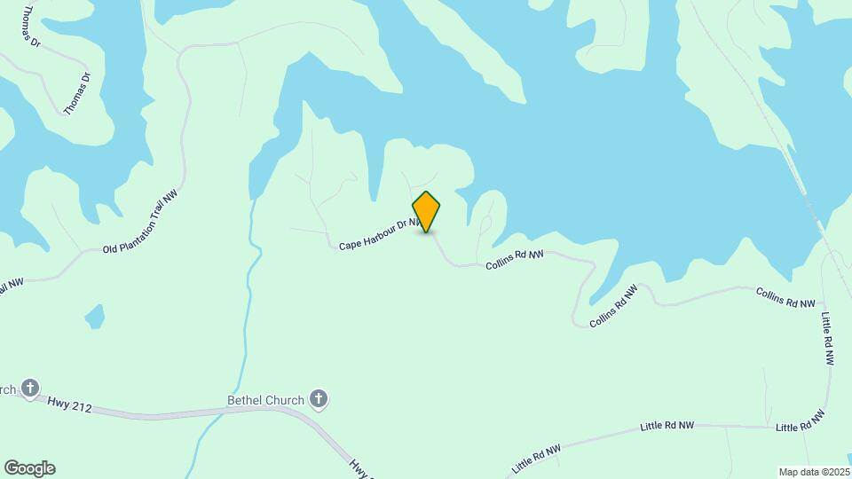 110 Cape Harbour Dr NW Map and Location Details