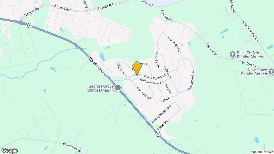 215 Waterlemon Way Mapa y Detalles de la Ubicación