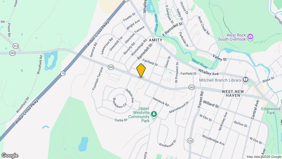 504 Fountain St, Unit B4 Map and Location Details