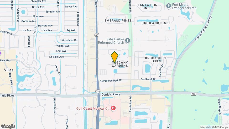 6361 Aragon Way, Unit 208 Map and Location Details