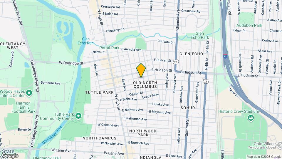 144 E Tompkins St Map and Location Details