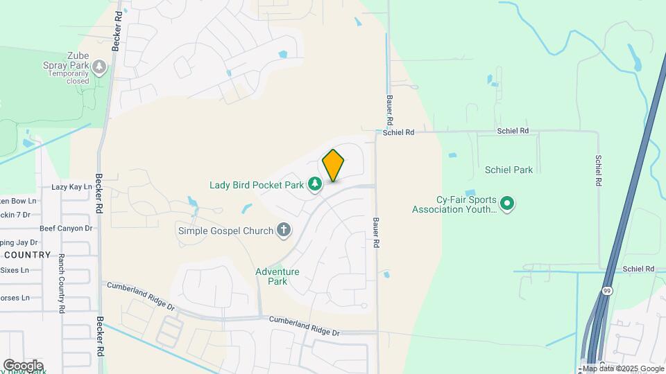 31215 Yellow Dawn Ln Map and Location Details