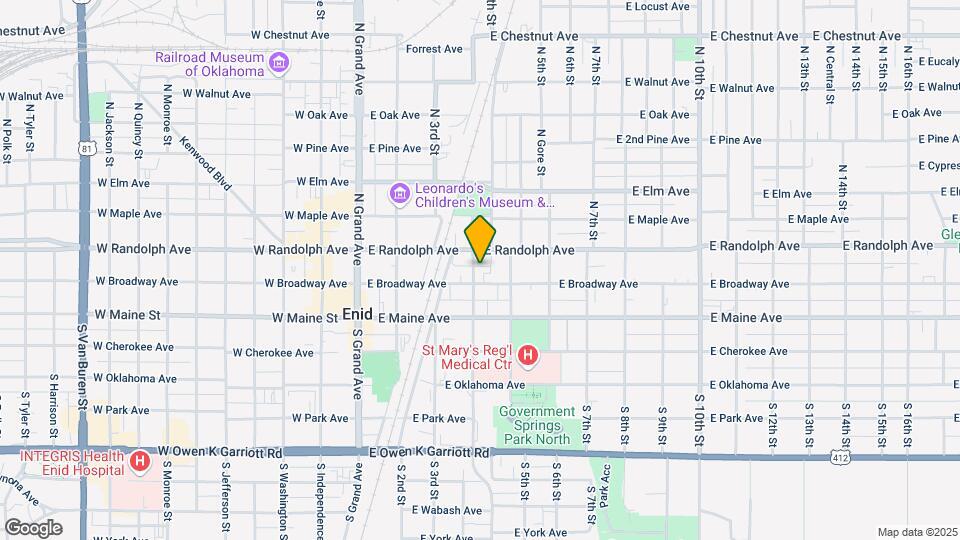 405 E Broadway Ave Mapa y Detalles de la Ubicación