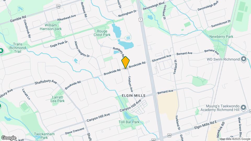 109 Brookside Rd Map and Location Details