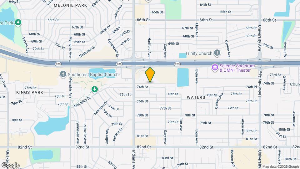 3216 74th St Map and Location Details