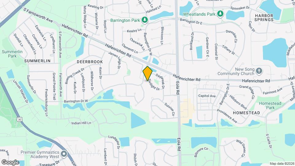 2295 Twilight Dr Map and Location Details