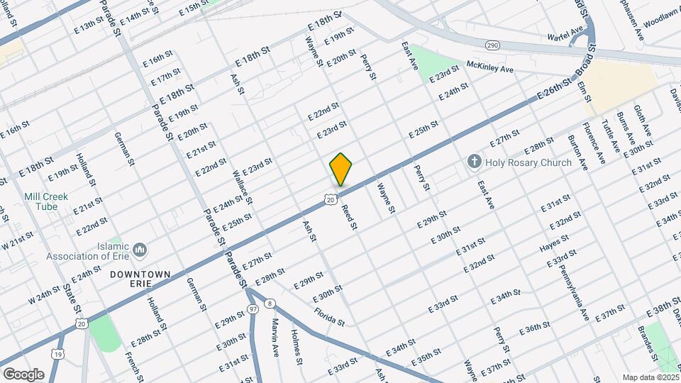 2527 Reed St Map and Location Details