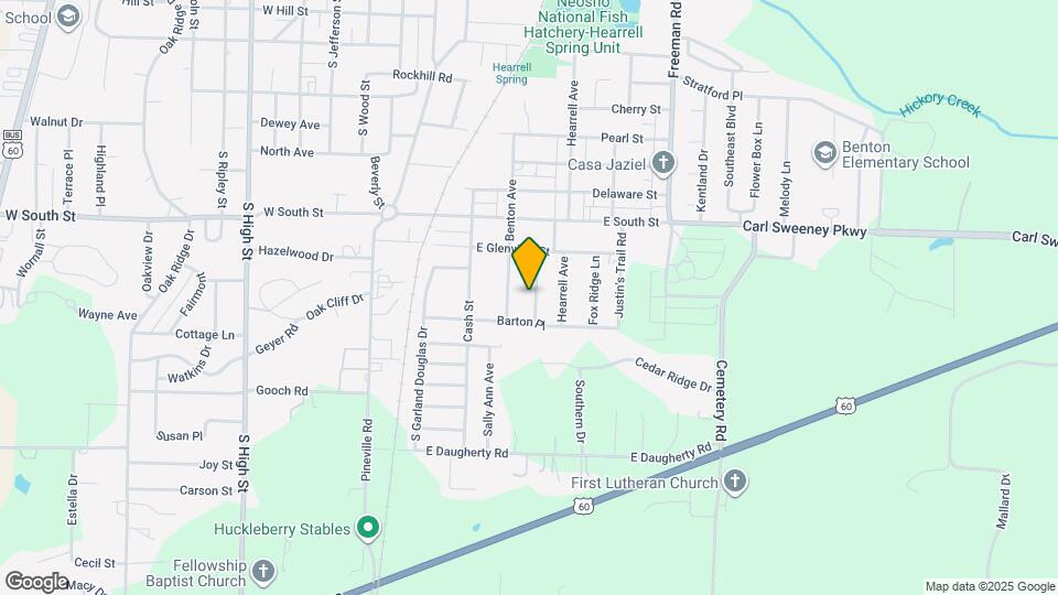 1402 Sunshine Dr Map and Location Details