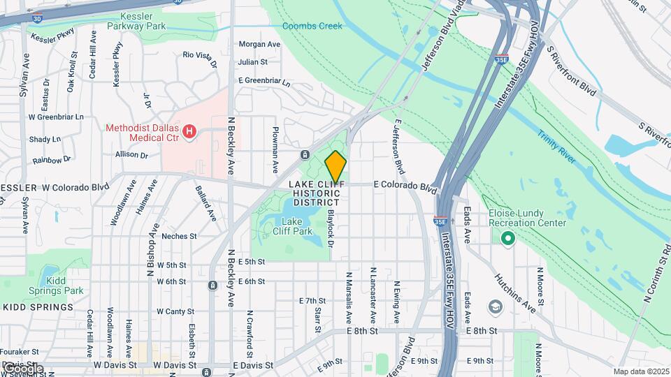 834 Blaylock Dr Mapa y Detalles de la Ubicación