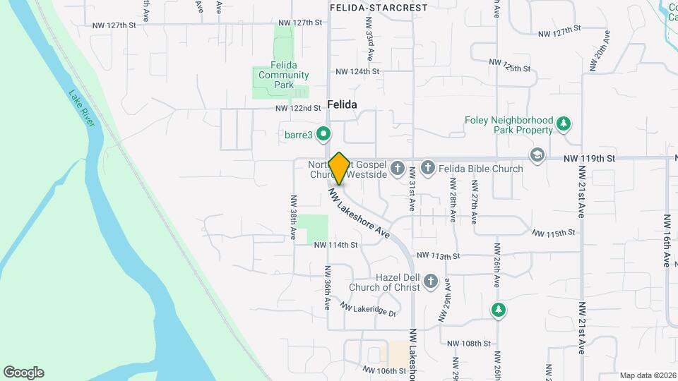 11604 NW 35th Ave Map and Location Details