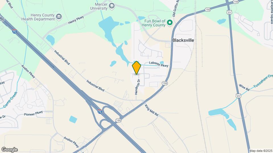 3135 Hendrick Dr Map and Location Details