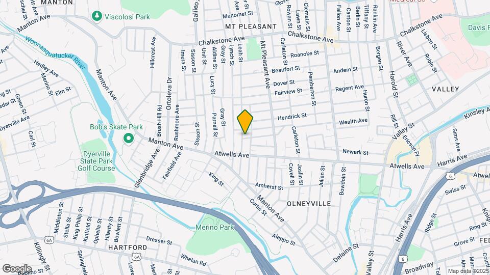 97 Fairmount Ave, Unit 2 Map and Location Details