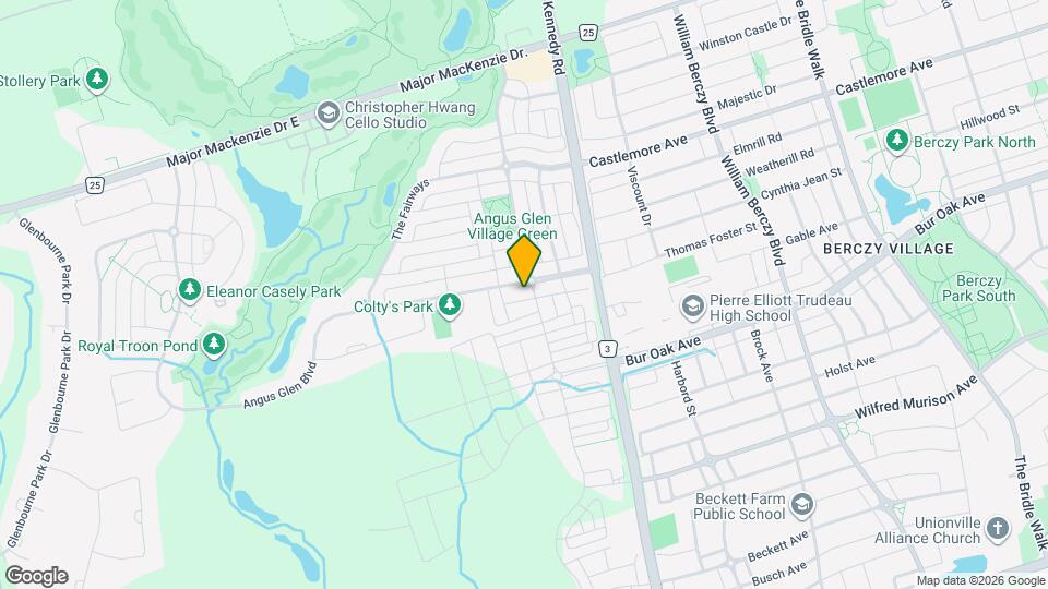 31 Angus Glen Blvd Map and Location Details