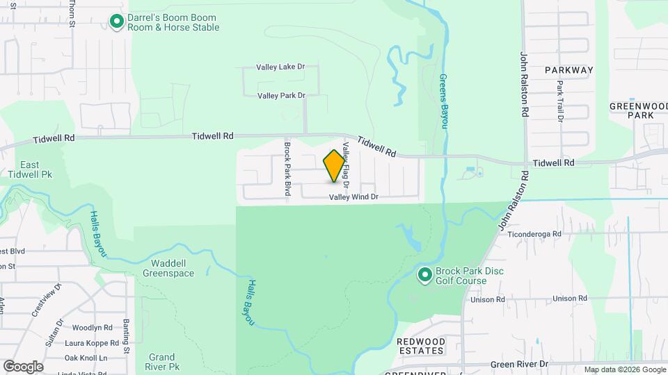 10150 Valley Club Dr Map and Location Details