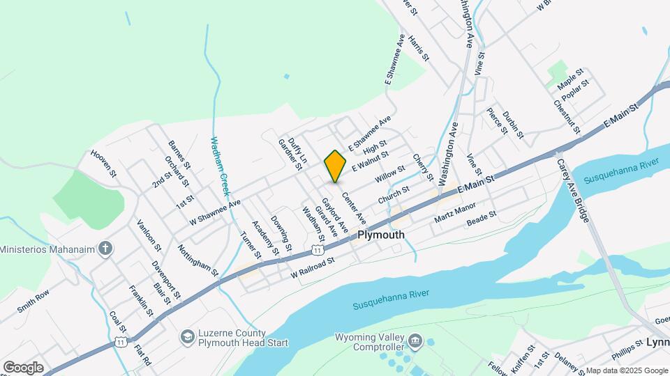 119 Center Ave Map and Location Details