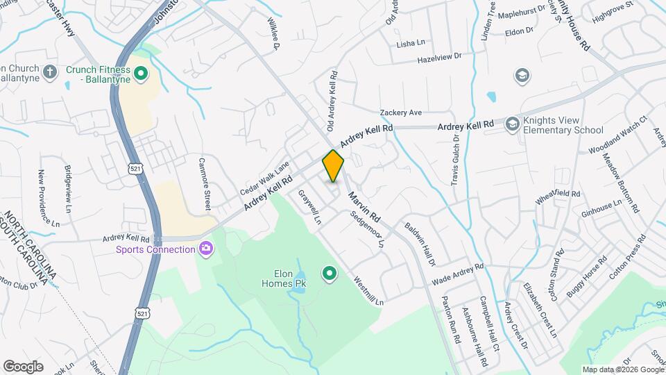 9110 Scarcliff Ln Map and Location Details