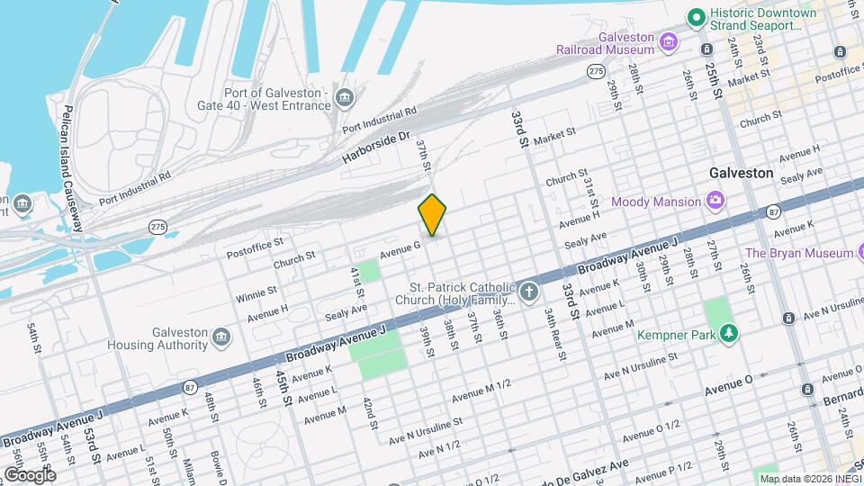 3725 Winnie St Map and Location Details