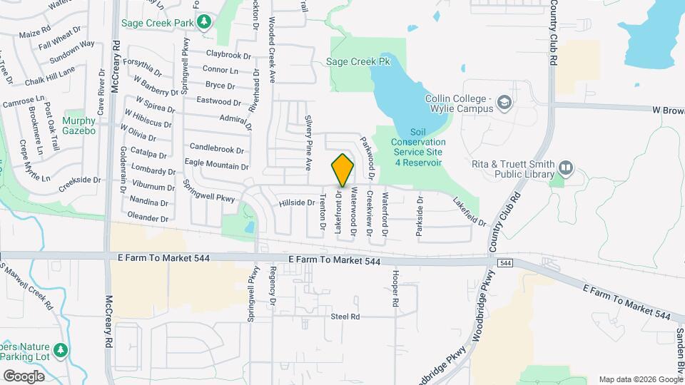 104 Lakefront Dr Map and Location Details