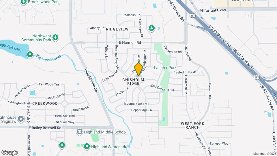 8304 Horse Whisper Ln Map and Location Details