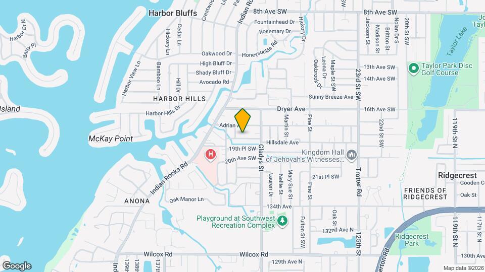 3351 Hillsdale Ave Map and Location Details