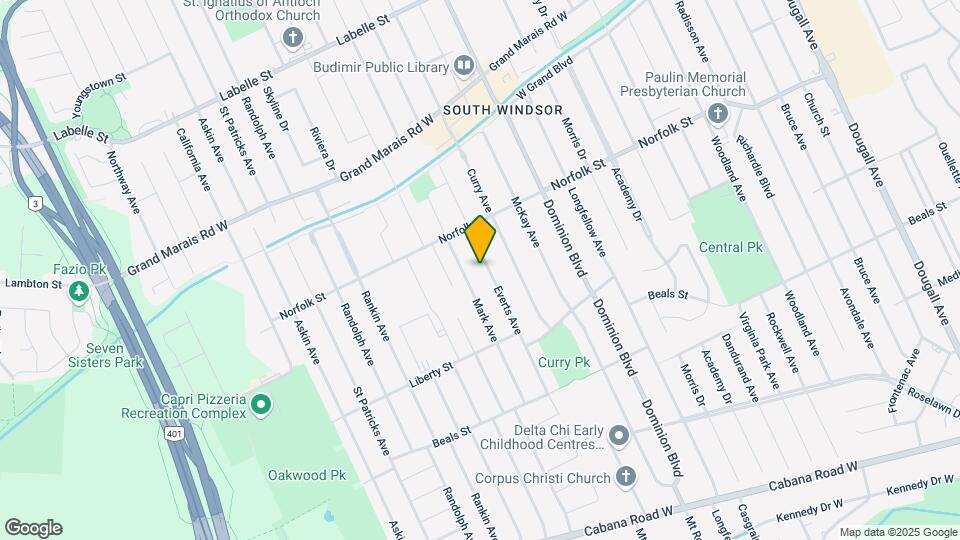 3271 Everts Ave Map and Location Details