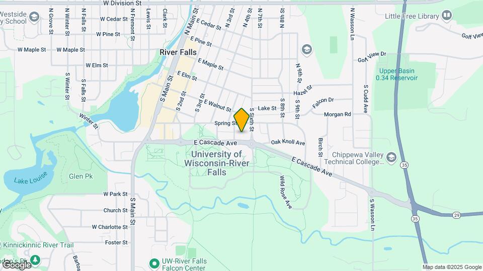 515 E Cascade Ave Map and Location Details