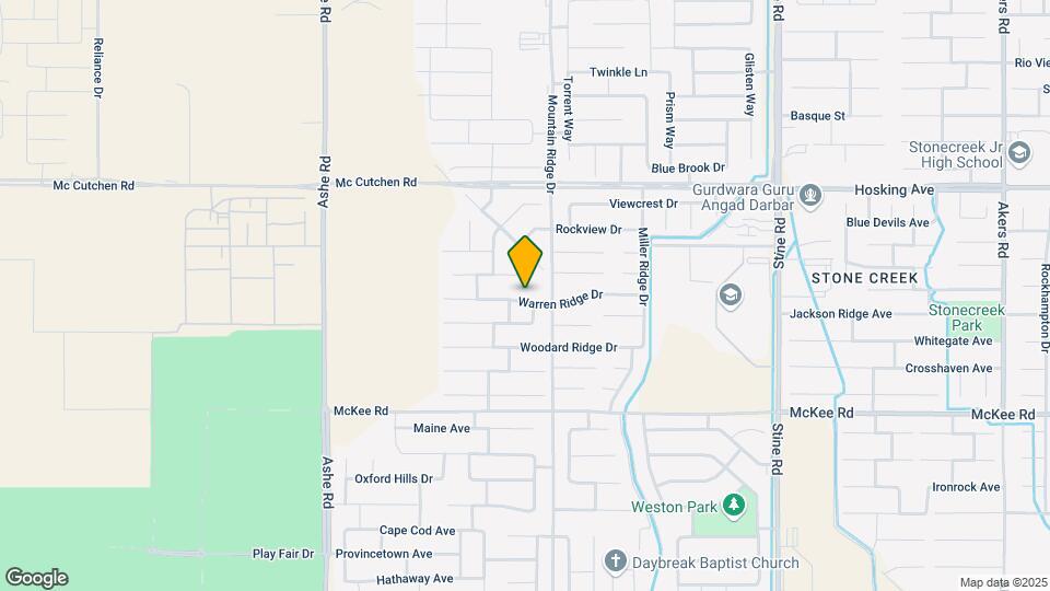5810 Warren Ridge Dr Map and Location Details