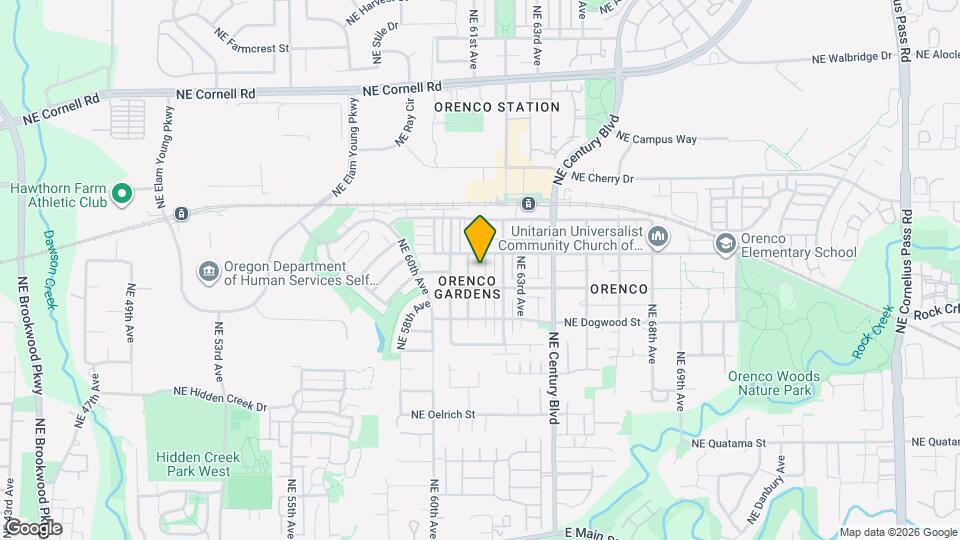 739 NE 61st Ct Map and Location Details