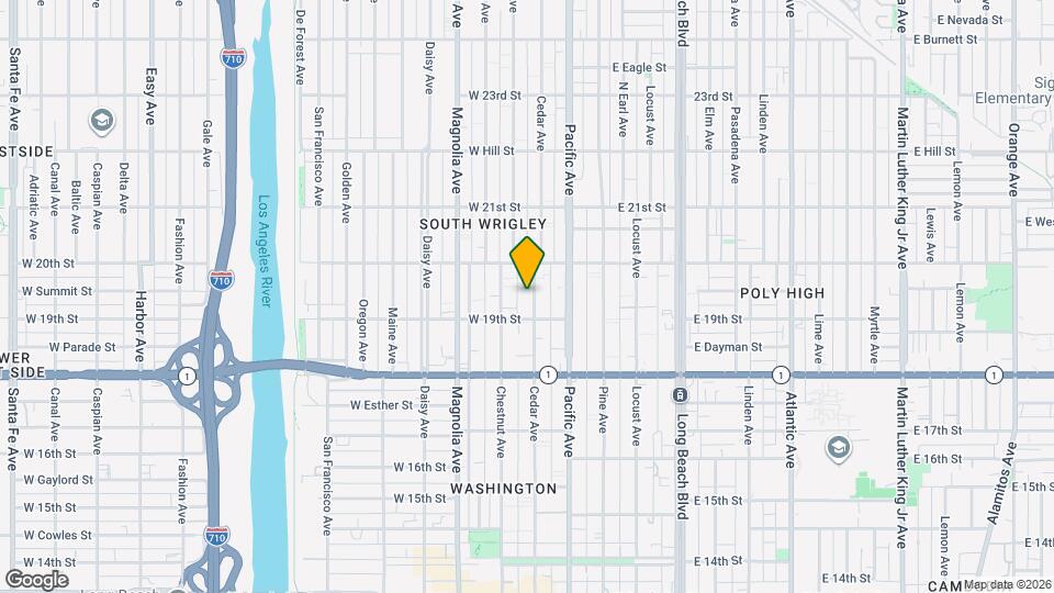 1935-1937 Cedar Ave Map and Location Details