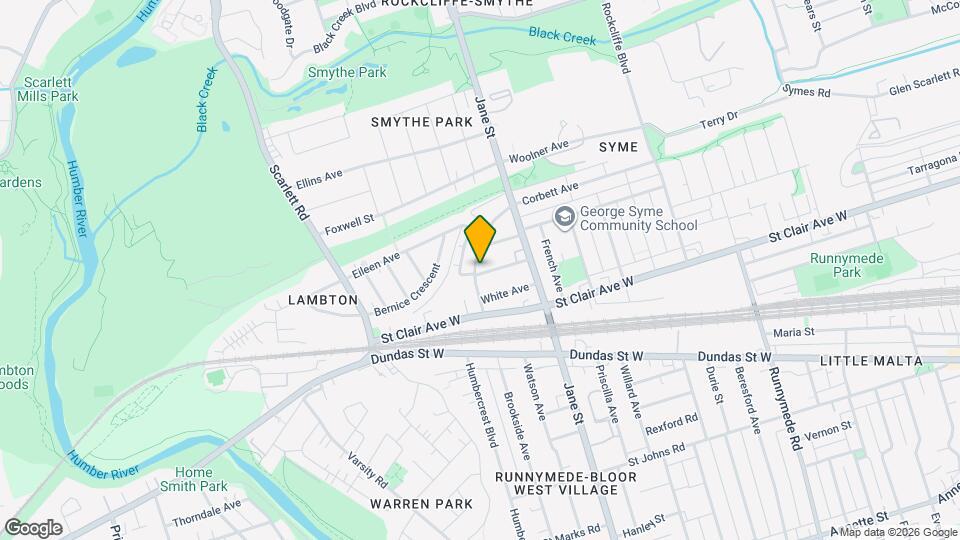 43 Florence Cres Map and Location Details