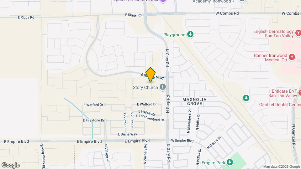 23083 E Pegasus Pkwy Map and Location Details