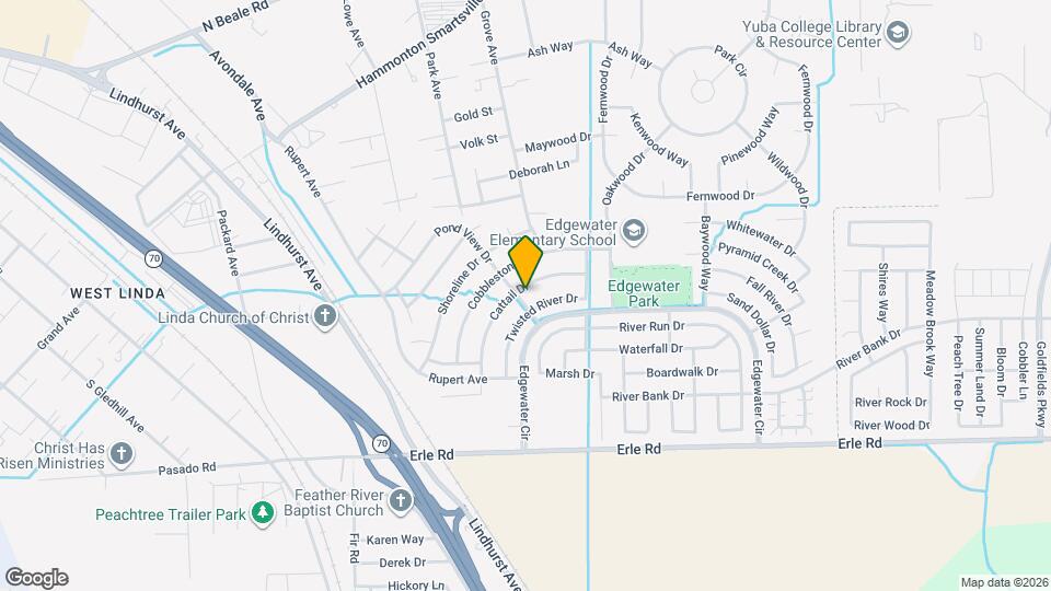 1728 Cattail Dr Map and Location Details