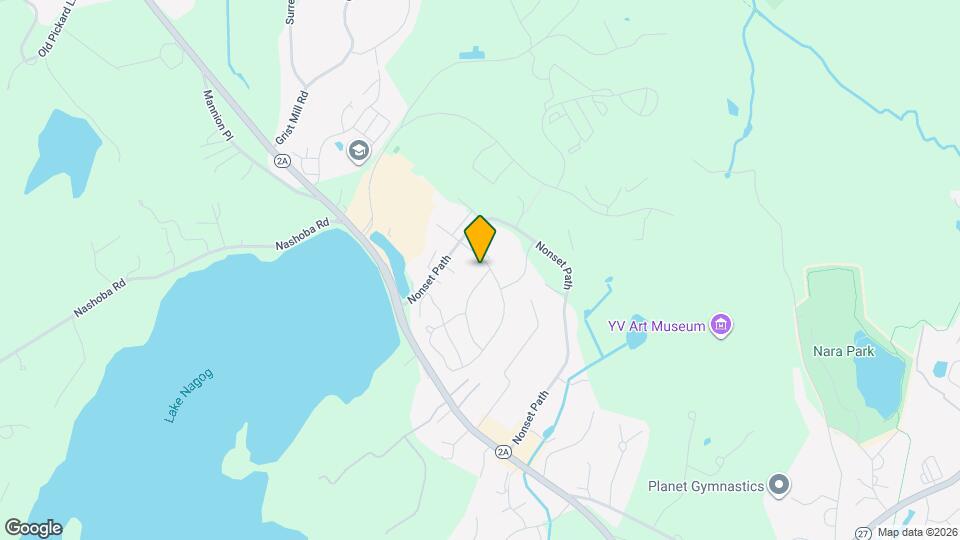 546 Great Elm Way Map and Location Details