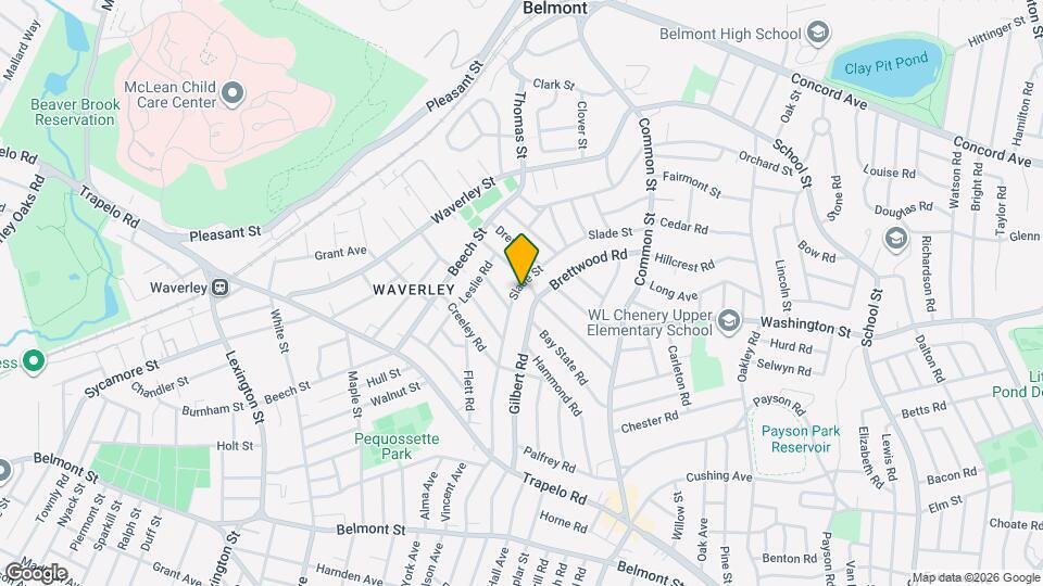 135 Slade St Map and Location Details