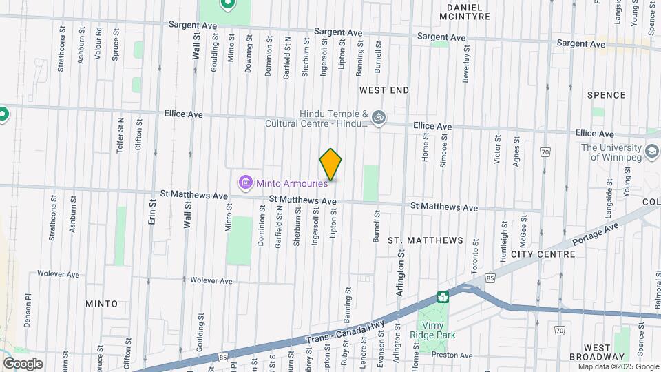 468 Lipton St Map and Location Details