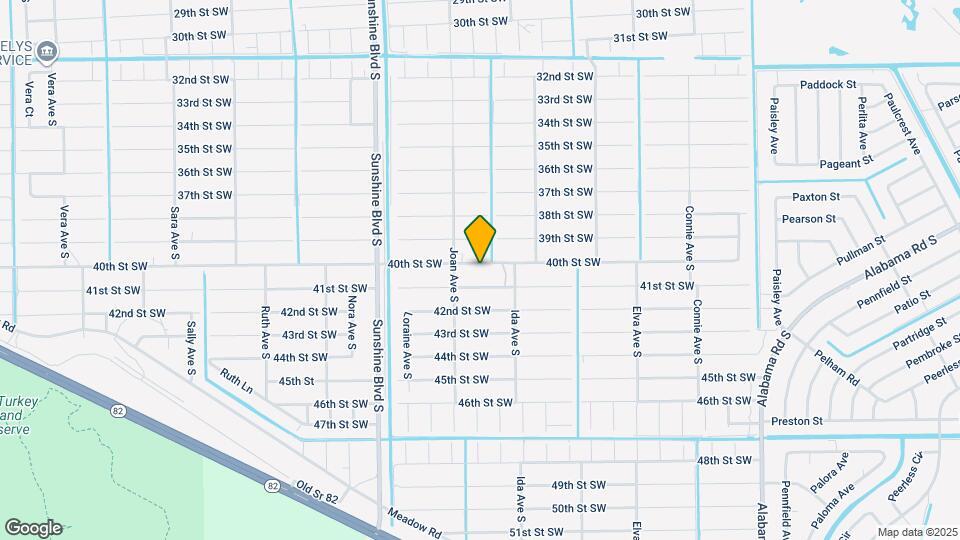 2911 40th St SW Map and Location Details