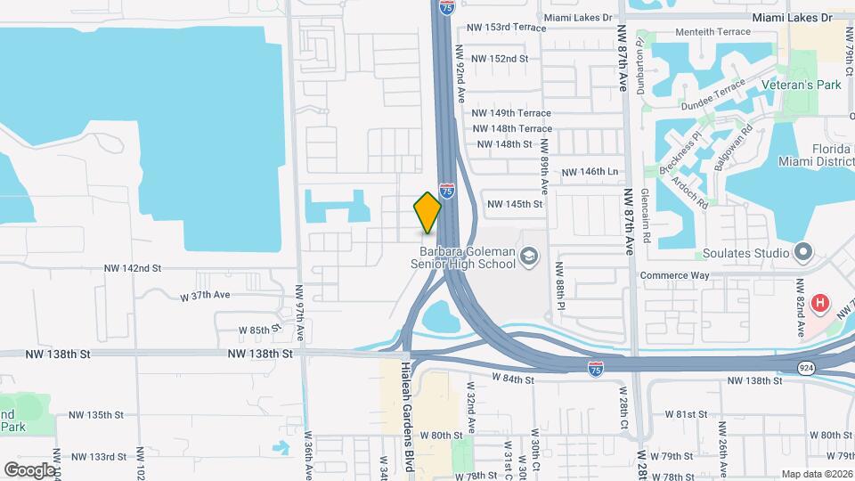 8925 W 33rd Ave Map and Location Details