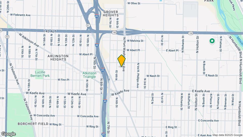 3743 N Port Washington Ave Map and Location Details