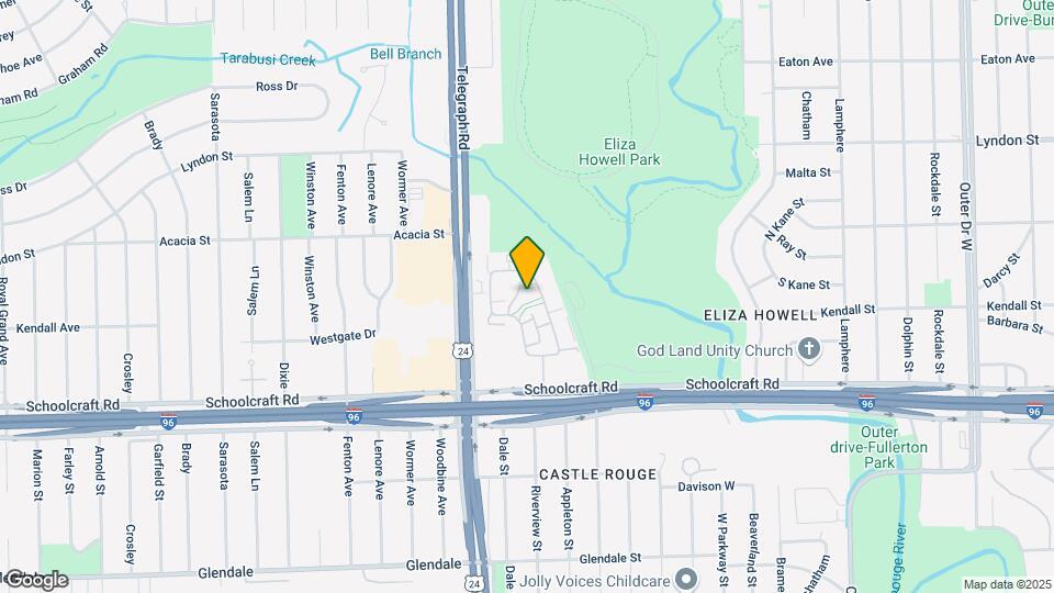 14221 Riverview St Map and Location Details