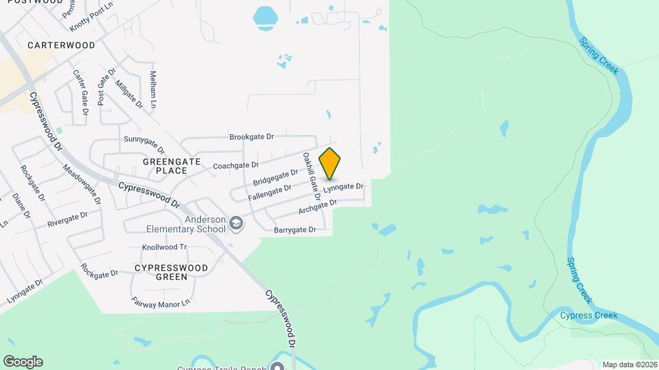 6615 Lynngate Dr Mapa y Detalles de la Ubicación