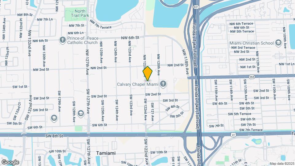 11 NW 122nd Ave Map and Location Details