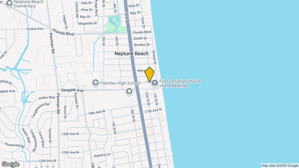 2102 First St Map and Location Details