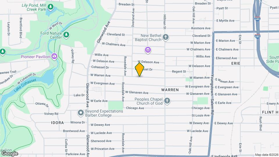 399 W Warren Ave, Unit 1 Map and Location Details